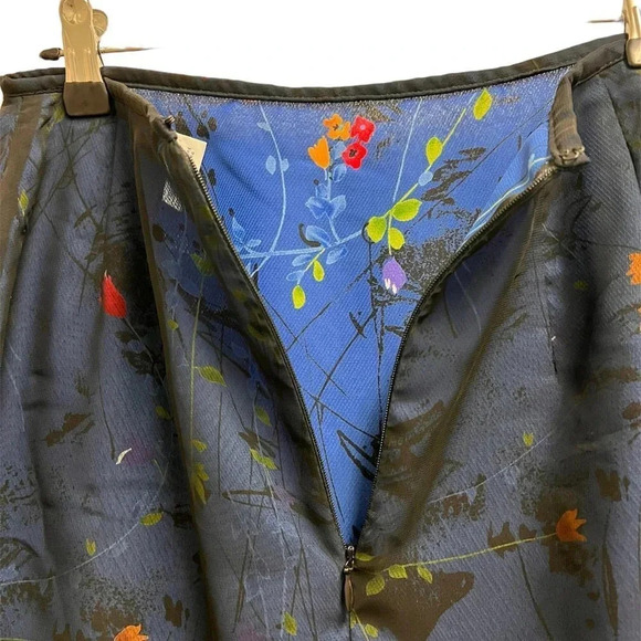 Mixit Vintage 90’s Skirt with sheer Black Overlay - Picture 3 of 4
